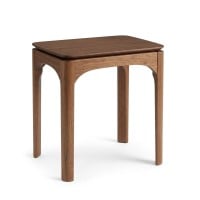 Mesa Lateral Eury Tampo Laminado Cinamomo Design Atemporal e Moderno Casa A Móveis