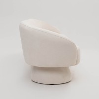Poltrona Giratória Hyllis Estofada Base Aço Revestido Design Sustentável