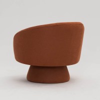 Poltrona Giratória Hyllis Estofada Base Aço Revestido Design Sustentável