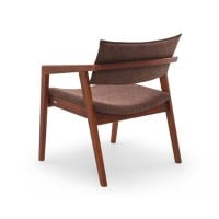 Poltrona Inanna Estofada Estrutura Madeira Eucalipto Design Exclusivo Acabamento Premium