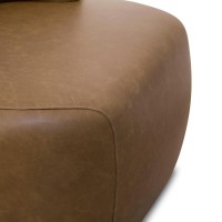 Poltrona Maldives Estofada Estrutura Madeira de Lei Eucalipto Design Artesanal
