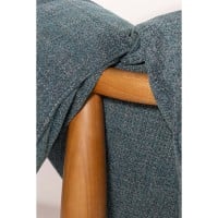 Poltrona Manthelle Estofada Estrutura em Madeira Tauari Design by M7 Estúdio