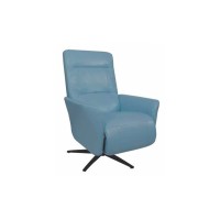 Poltrona Nyon Reclinável Elétrica Gran Relax Couro Legítimo