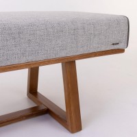 Recamier Lois Estofado Estrutura Madeira Eucalipto Design Exclusivo Acabamento Premium