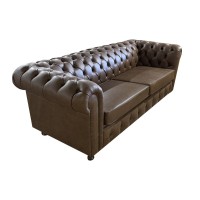 Sofá Chesterfield Design Clássico de Luxo