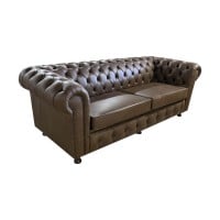Sofá Chesterfield Design Clássico de Luxo