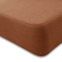 Sofá com Chaise Chantel 3 Módulos Estofado Estrutura Madeira de Lei Eucalipto Pés em Madeira