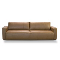Sofá Devana Bipartido Retrátil com Rodízios Almofadas Soltas Estrutura Madeira de Lei Eucalipto Design Artesanal