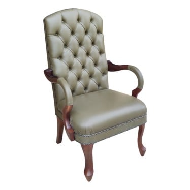 Cadeira Luxo Capitonê Design Clássico