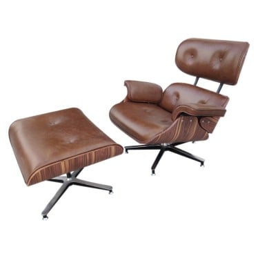Poltrona Charles Eames com Puff