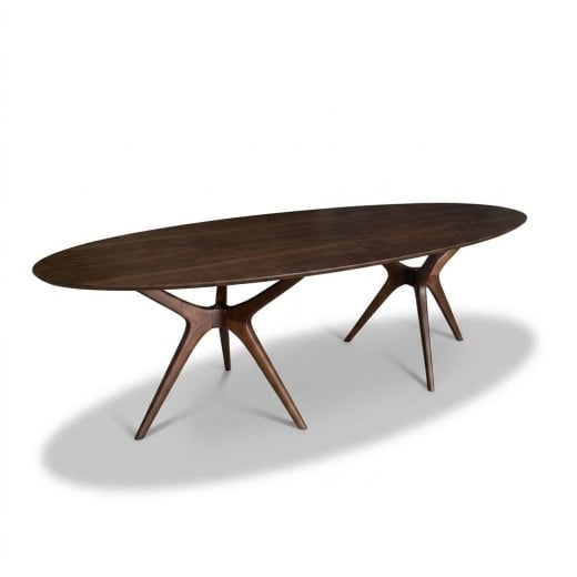 Mesa de Jantar Orfeu Tampo Oval 2