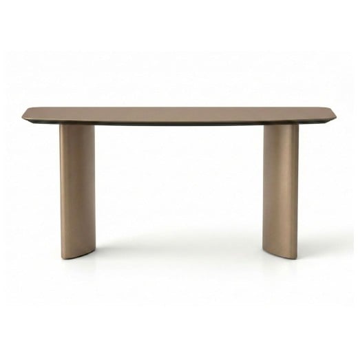 Aparador Viken Tampo em Lâmina de Carvalho Americano Base Madeira Tingida
