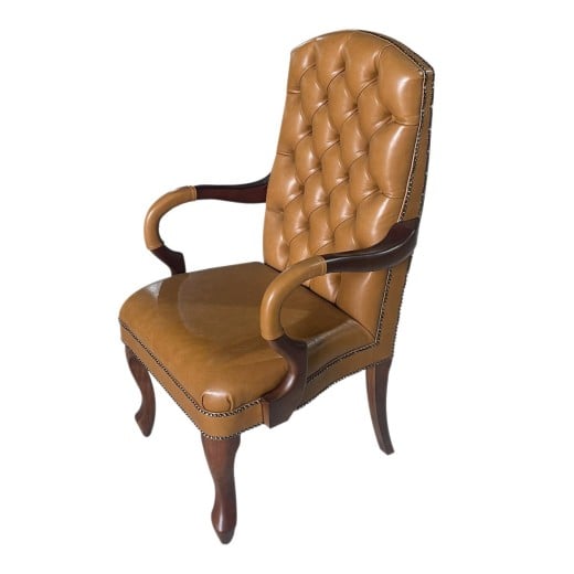 Cadeira Luxo Capitonê Design Clássico