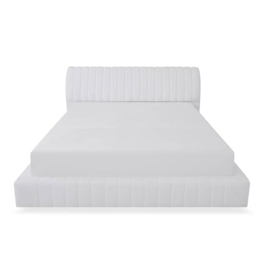 Cama Lecce Estofada Detalhes em Gomado Vertical