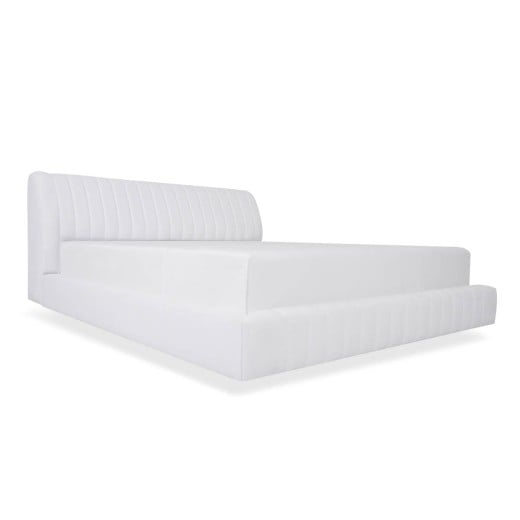 Cama Lecce Estofada Detalhes em Gomado Vertical