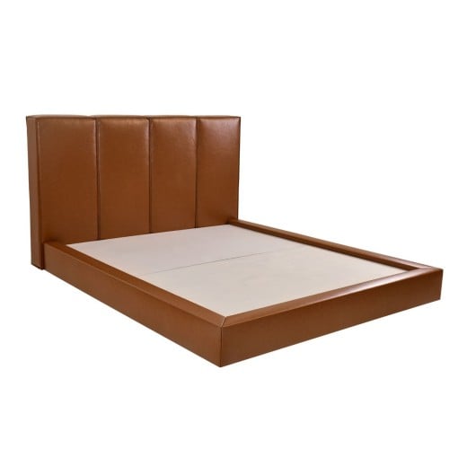 Cama Montana Estofada Design com Painéis Retangulares