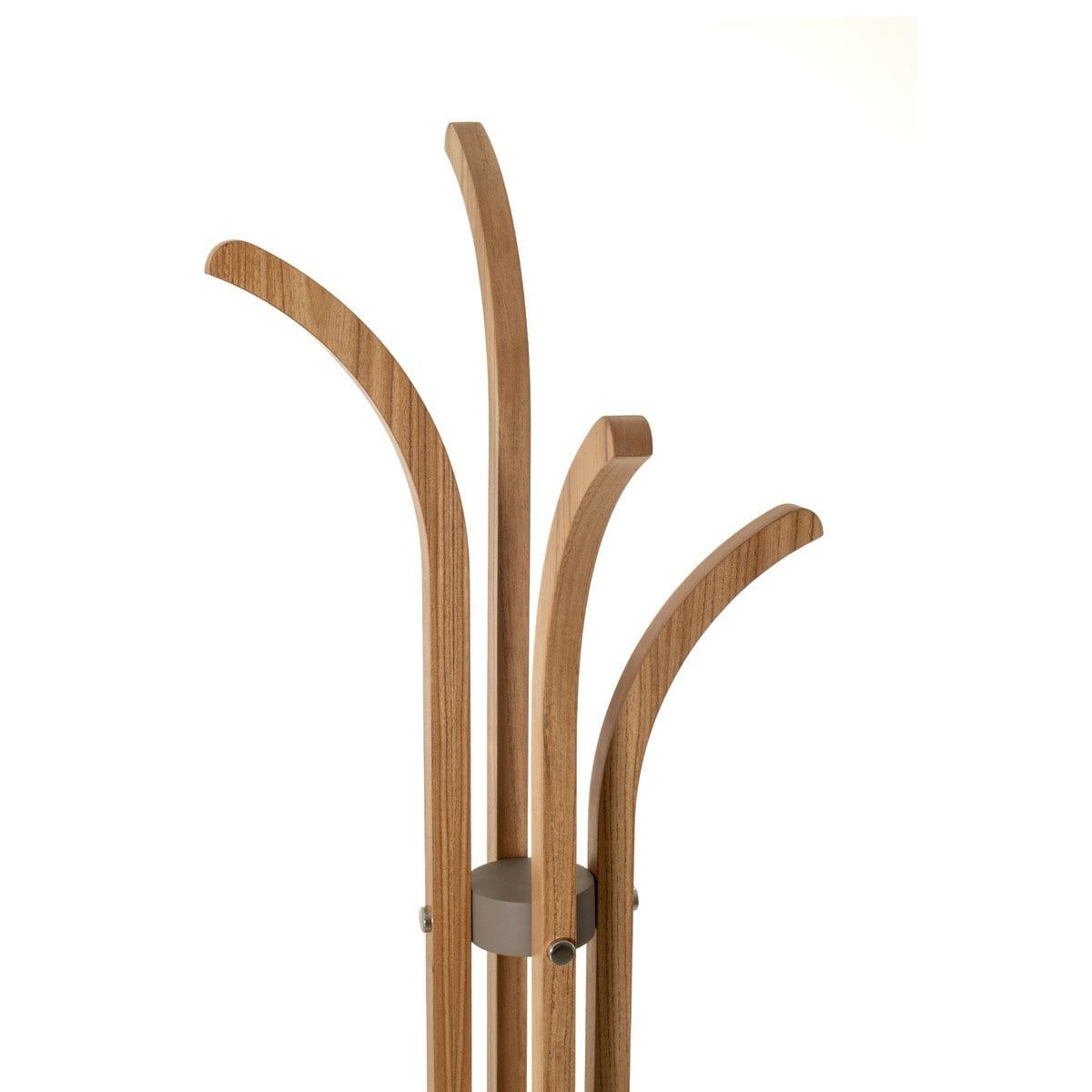 Cabideiro Edel Design Escultural Lâmina Natural de Madeira