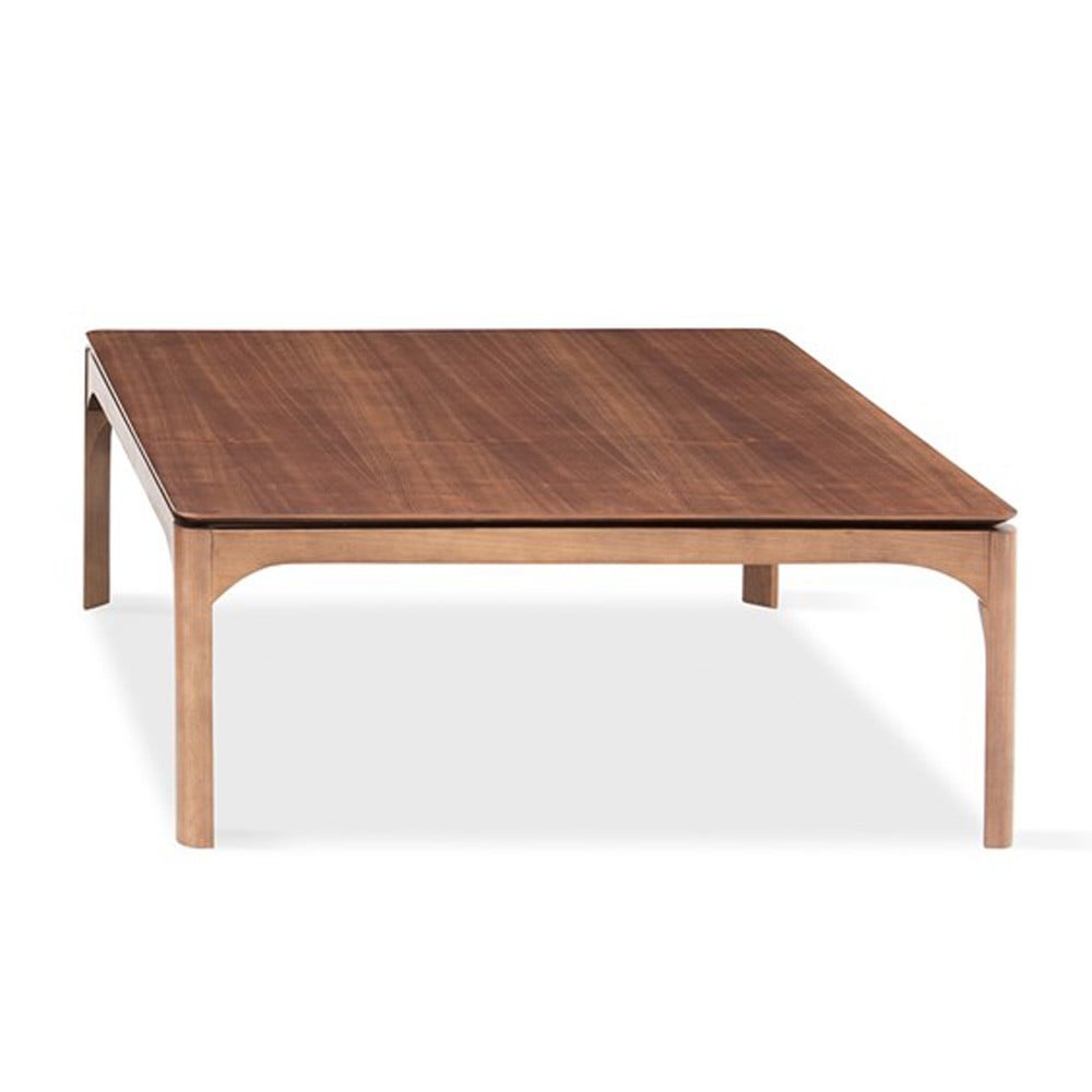 Mesa de Centro Eury Tampo Laminado Cinamomo Design Atemporal e Moderno Casa A Móveis