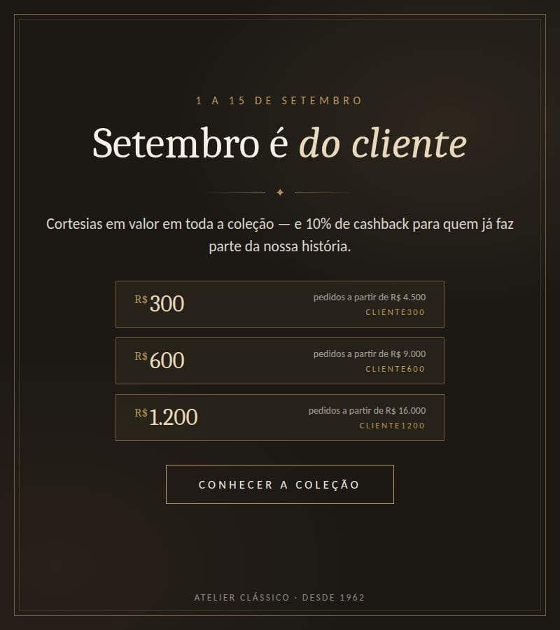 Mes do Cliente